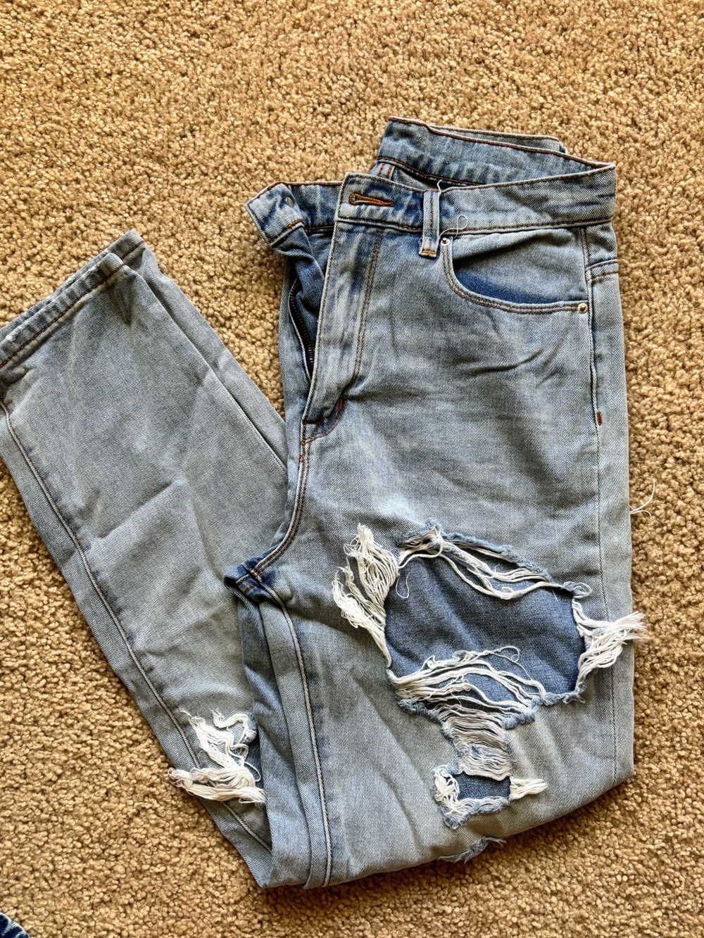 Urban Outfitters BDG High Waisted Distressed Mom Jeans